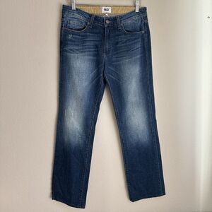 Paige Doheny Jeans Mens 31x31.5‎ Relaxed Straight MedWash 100% Cotton Denim USA